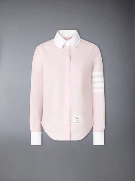 OXFORD 4-BAR SHIRT LT PINK