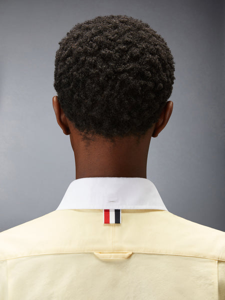 OXFORD 4-BAR SHIRT PALE YELLOW