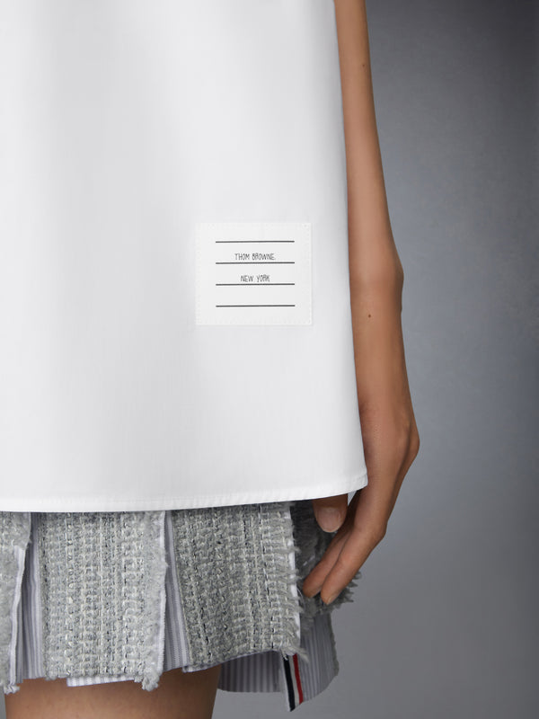 SOLID POPLIN TUNIC SHIRT - image 5