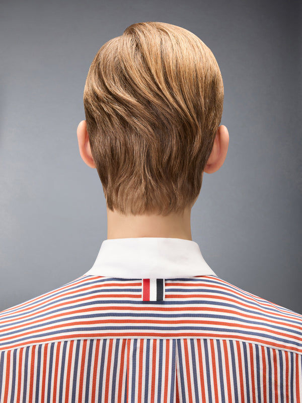 STRIPED SILK DETACHABLE COLLAR SHIRT - image 5