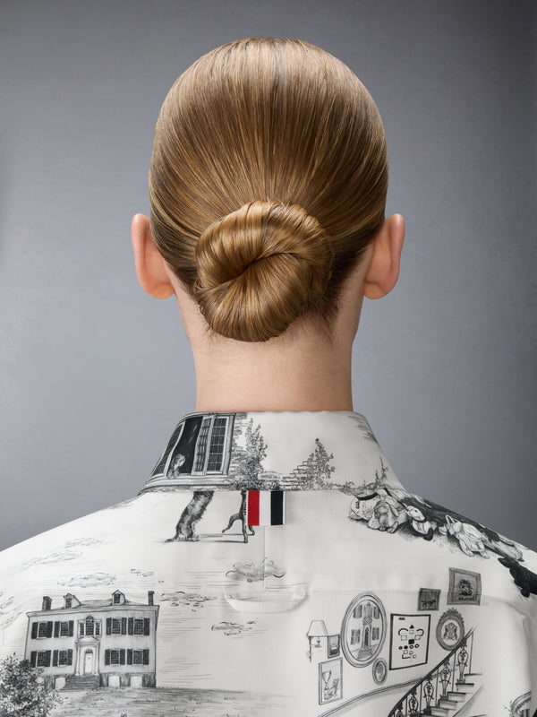 SILK TWILL HECTOR TOILE SHIRT - image 6