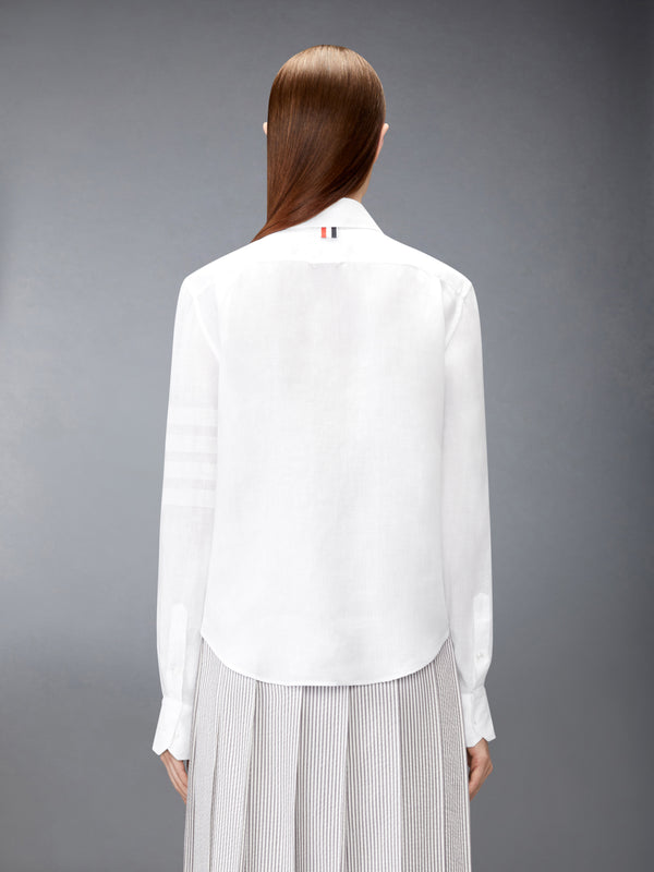 LINEN 4-BAR SHIRT - image 3