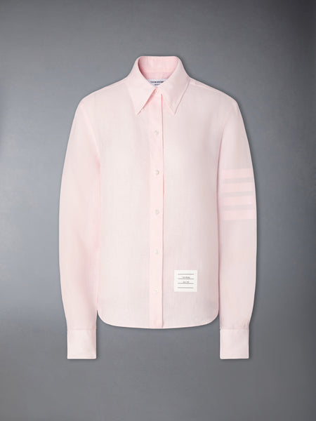 LINEN 4-BAR SHIRT LT PINK