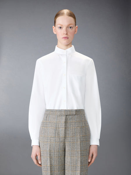 SWAROVSKI CRYSTAL OXFORD SHIRT WHITE