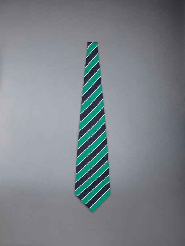 SILK COTTON MOGADOR TRICOLOR WIDE TIE - featured image