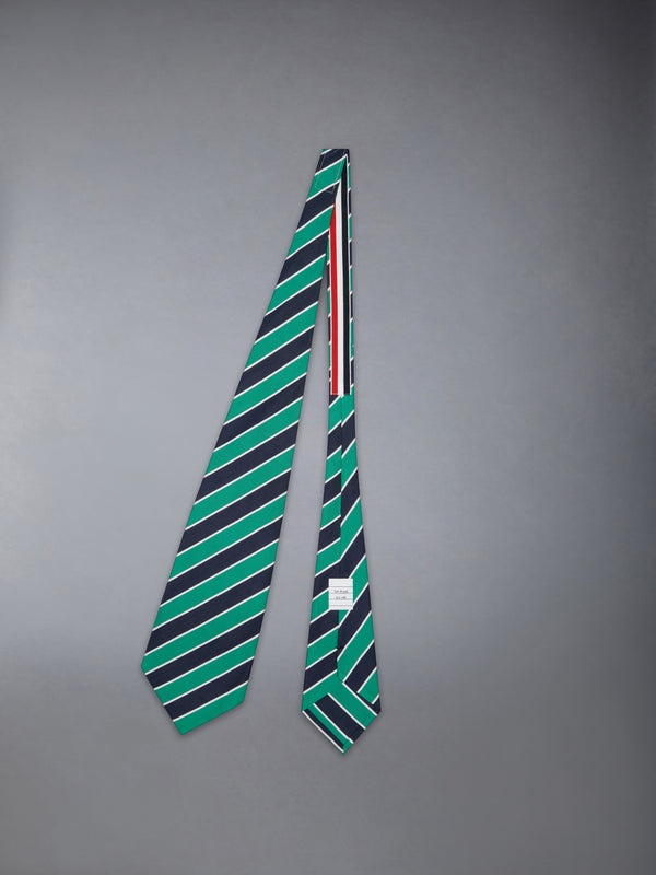 SILK COTTON MOGADOR TRICOLOR WIDE TIE - image 2