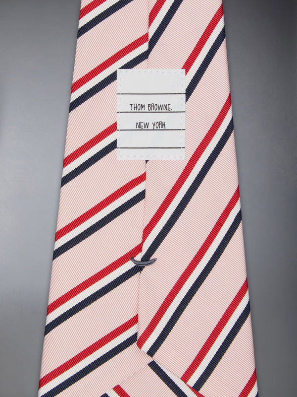 SILK COTTON MOGADOR TRICOLOR WIDE TIE - image 3