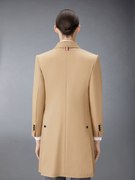 MACKINTOSH HIGH ARMHOLE CHESTERFIELD OVERCOAT KHAKI