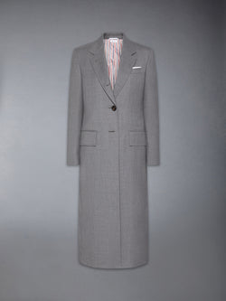 WIDE LAPEL SUPER 120S TWILL OVERCOAT