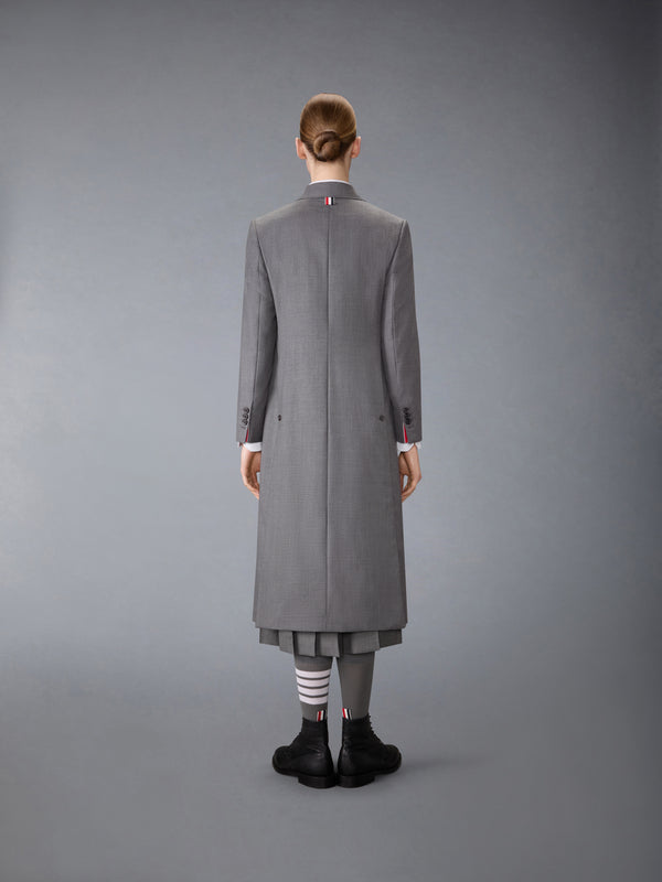 WIDE LAPEL SUPER 120S TWILL OVERCOAT - image 3