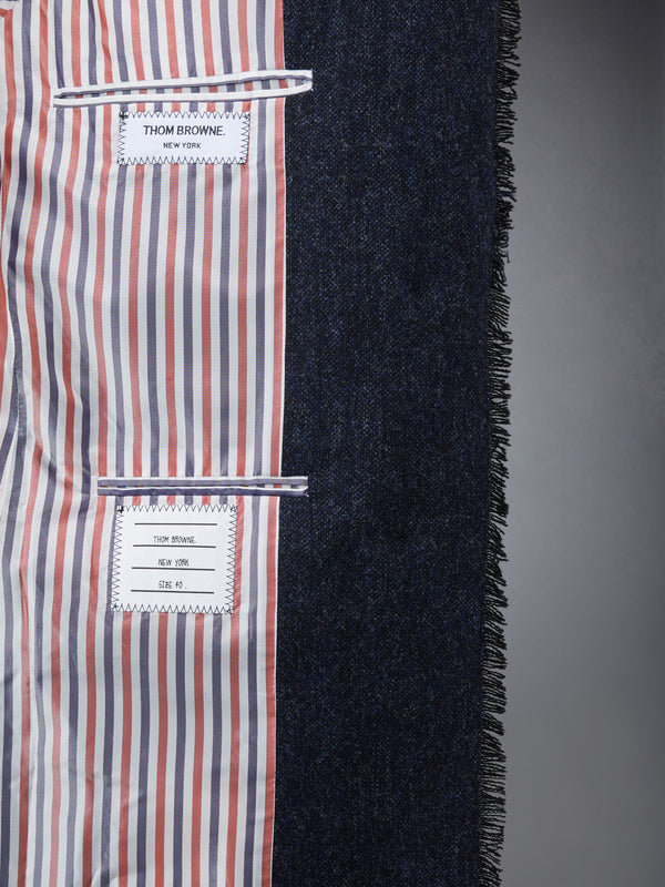 DONEGAL TWEED WIDE LAPEL OVERCOAT - image 5