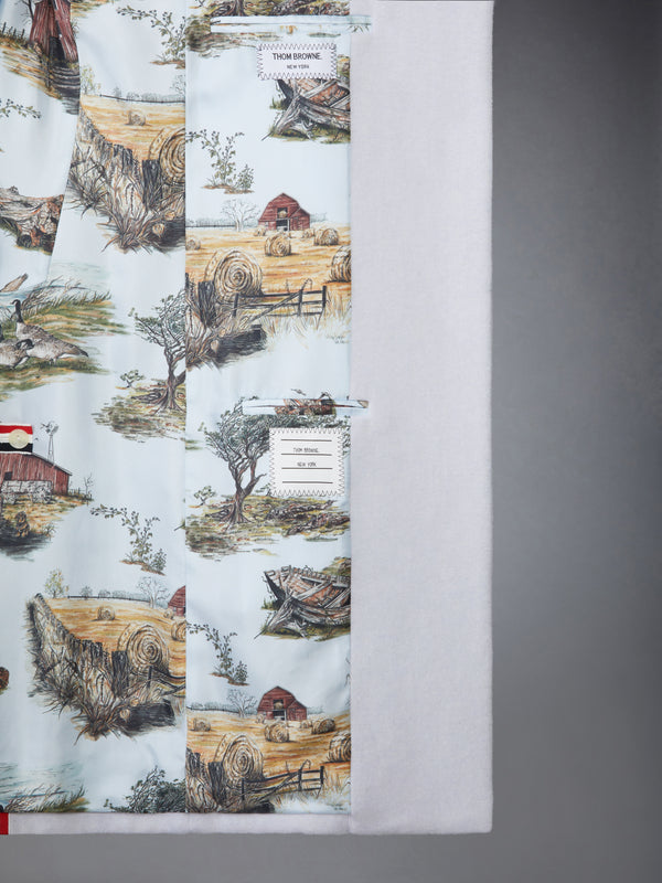 SCENIC TOILE APPLIQUE BAL COLLAR OVERCOAT - image 6