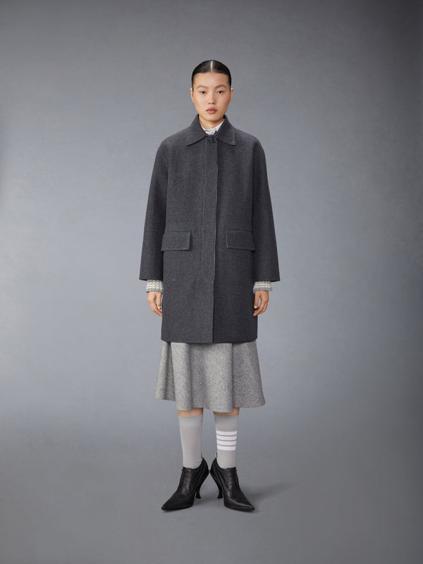 DOUBLE FACE MELTON SOLID DETACHABLE SHEARING COLLAR BAL COLLAR - image 2