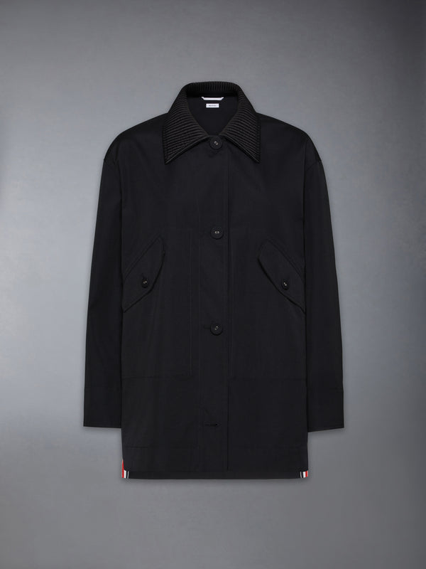 TYPEWRITER CLOTH GARDENING COAT - featured image