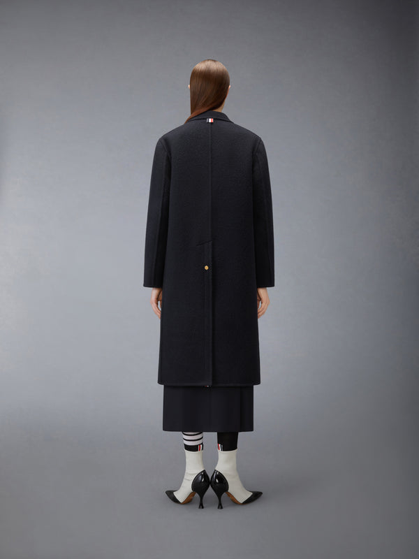 WOOL UNCONSTRUCTED BELL SLEEVE OVERCOAT - image 3