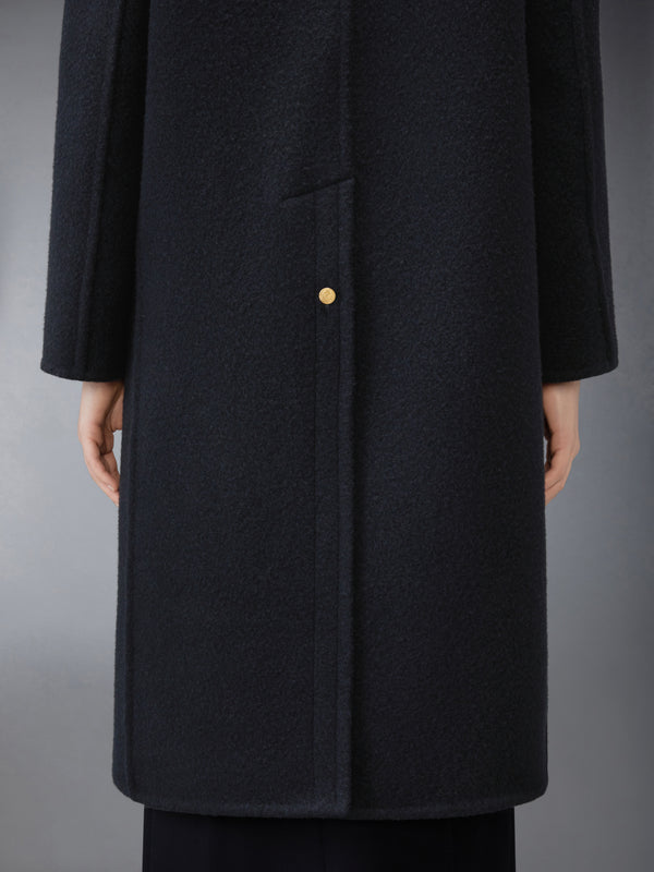 WOOL UNCONSTRUCTED BELL SLEEVE OVERCOAT - image 8