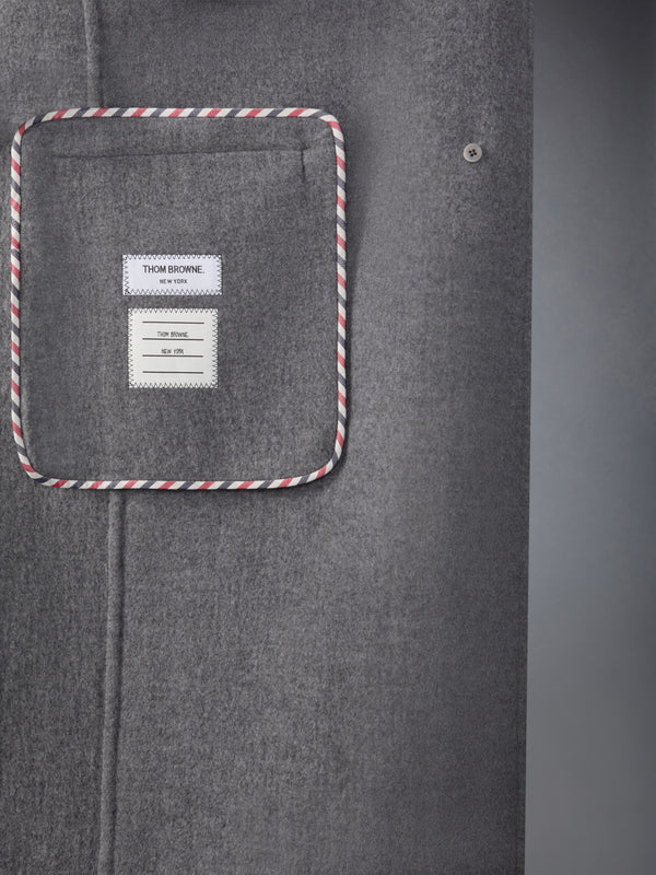 UNCONSTRUCTED BOILED WOOL CHESTERFIELD OVERCOAT - image 5