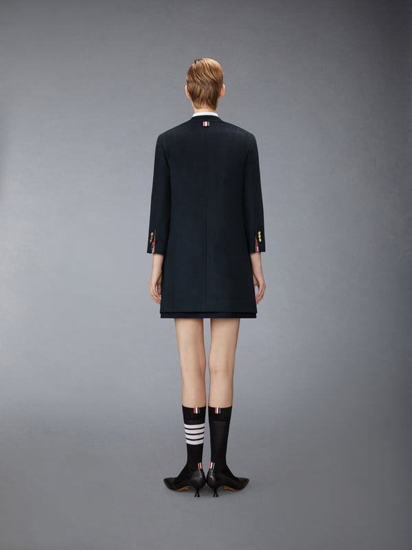 CASHMERE ZIBELINE FINISH CARDIGAN COAT - image 3