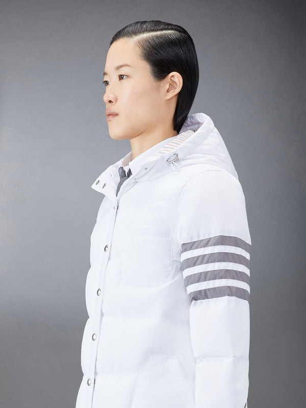 MILITARY RIPSTOP DOWN FILL 4-BAR HOODED SHIRTDRESS - image 4