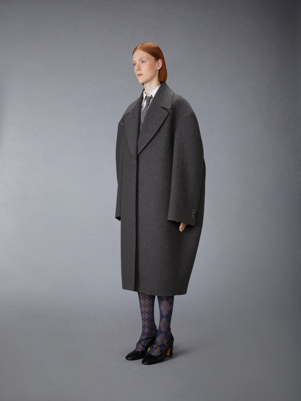 MELTON COCOON COAT - image 3