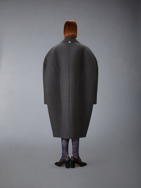 MELTON COCOON COAT - image 5