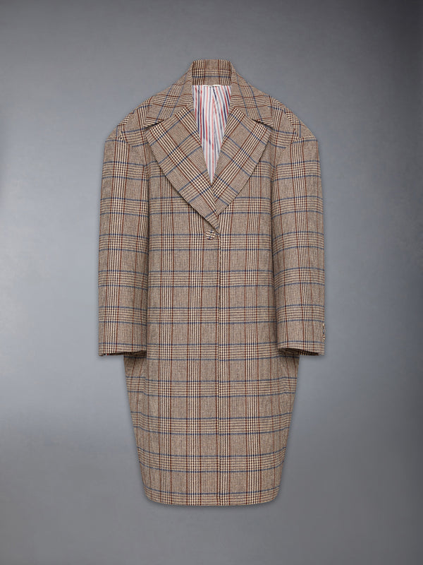 HUNTING TWEED COCOON COAT - featured image