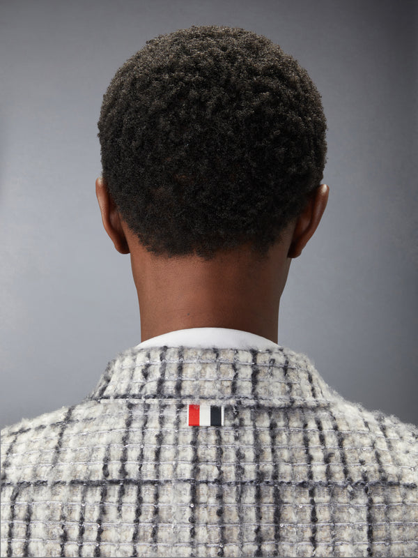 CASHMERE WAFFLE TWEED ELONGATED OVERCOAT - image 6