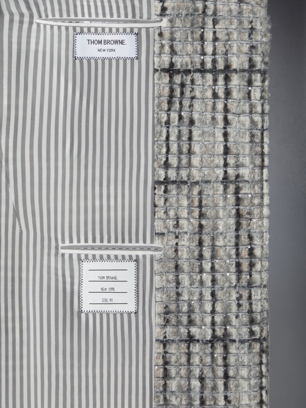 CASHMERE WAFFLE TWEED ELONGATED OVERCOAT - image 7