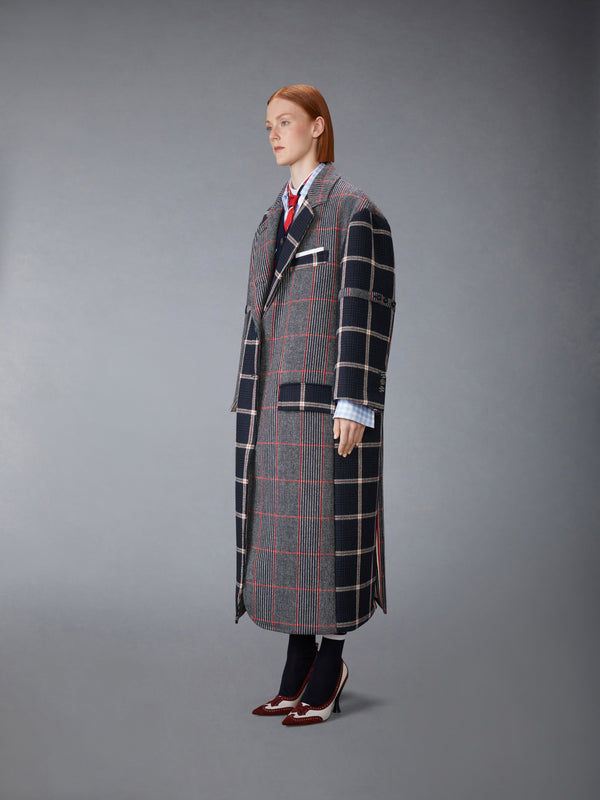 FUNMIX PRINCE OF WALES ARMBAND OVERCOAT - image 2