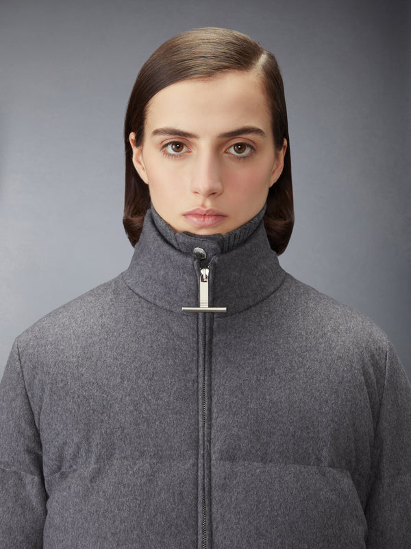 CASHMERE LOW CALF DOWN FILLED JACKET - image 6