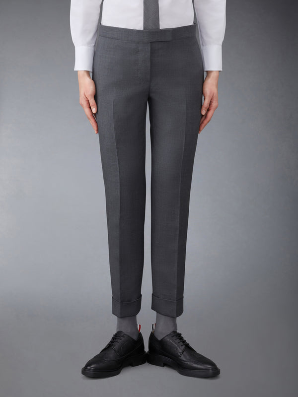 SUPER 120’S TWILL LOW RISE SKINNY TROUSER - featured image
