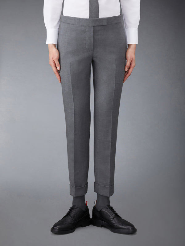 SUPER 120’S TWILL LOW RISE SKINNY TROUSER - featured image