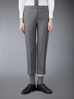 SUPER 120’S TWILL BACKSTRAP TROUSER