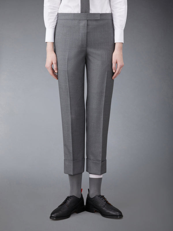 SUPER 120’S TWILL BACKSTRAP TROUSER - featured image