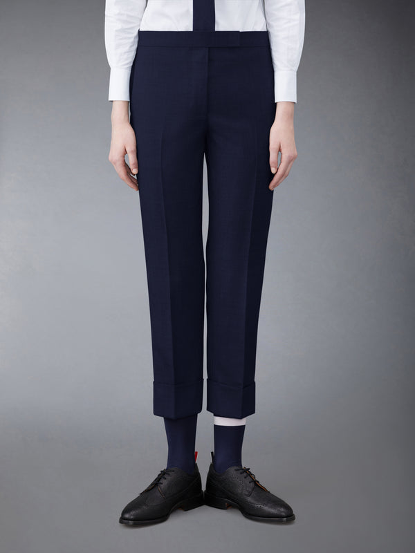 SUPER 120’S TWILL BACKSTRAP TROUSER - featured image