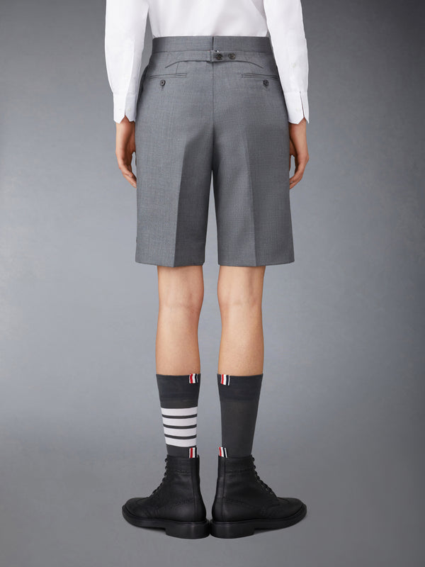 SUPER 120'S TWILL BACKSTRAP BERMUDA SHORTS - image 2