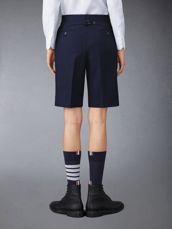SUPER 120'S TWILL BACKSTRAP BERMUDA SHORTS - image 2