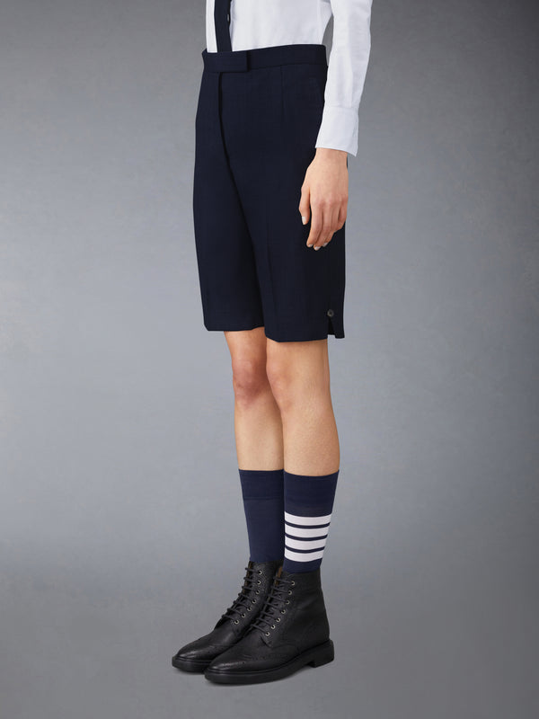 SUPER 120'S TWILL BACKSTRAP BERMUDA SHORTS - image 3
