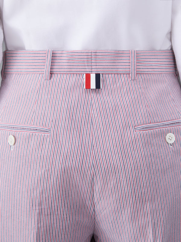 DOBBYCORD STRIPED SACK SHORTS - image 4