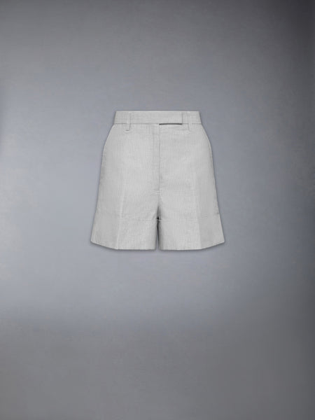 TONAL UNIVERSITY STRIPE SACK SHORTS LT GREY