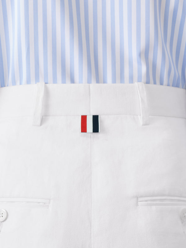 LINEN COTTON HIGH WAISTED TROUSER - image 4