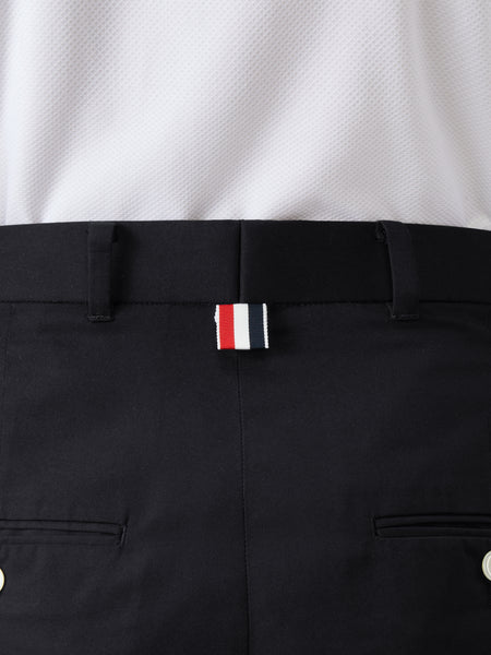 TYPEWRITER CLOTH DOUBLE PLEAT SHORTS BLACK