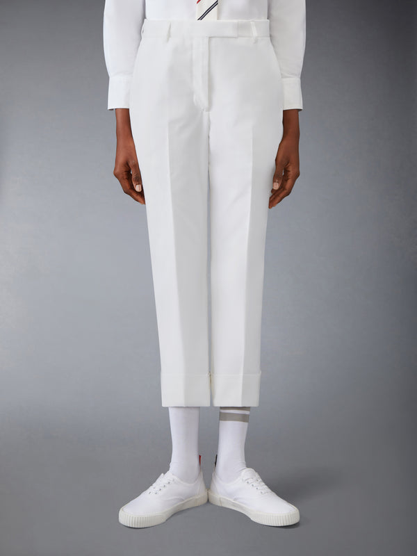 TYPEWRITER CLOTH HIGH WAISTED TROUSER - image 1