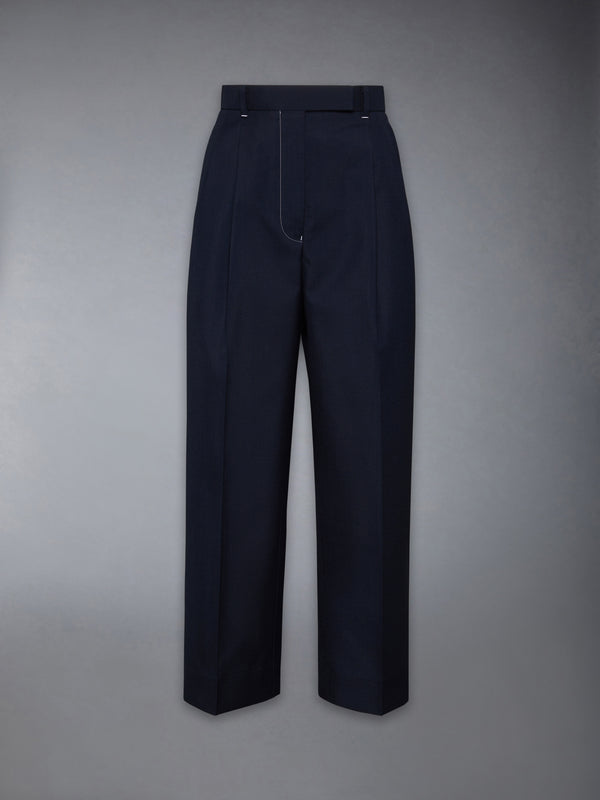 SCHOOL UNIFORM HIGH WAISTED TROUSERS - featured image