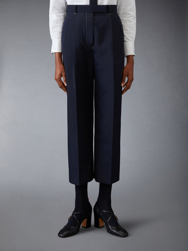 SCHOOL UNIFORM HIGH WAISTED TROUSERS - image 1
