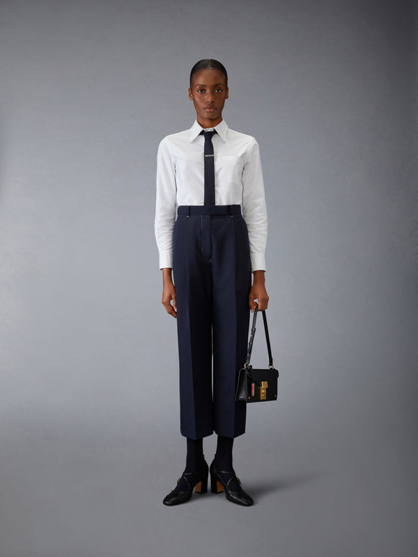 SCHOOL UNIFORM HIGH WAISTED TROUSERS - image 3