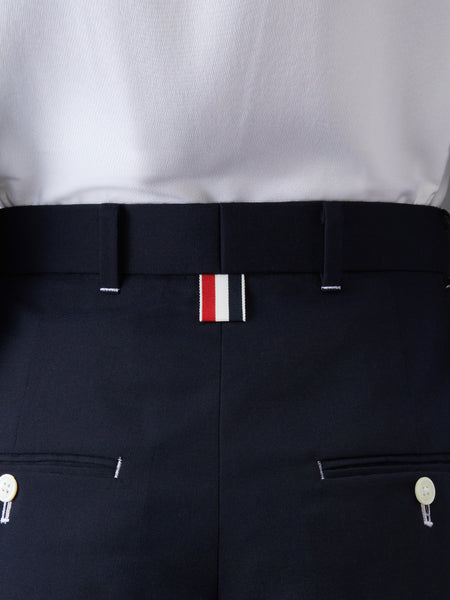 SCHOOL UNIFORM HIGH WAISTED TROUSERS NAVY