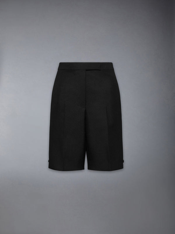 3-PLY WOOL MOHAIR BERMUDA SHORTS - featured image
