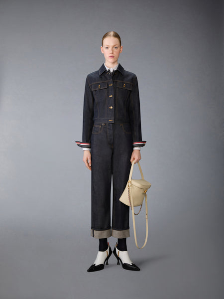 SELVEDGE DENIM 5-POCKET PANT NAVY