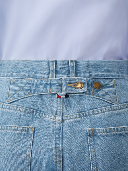 SELVEDGE DENIM JEANS LIGHT BLUE